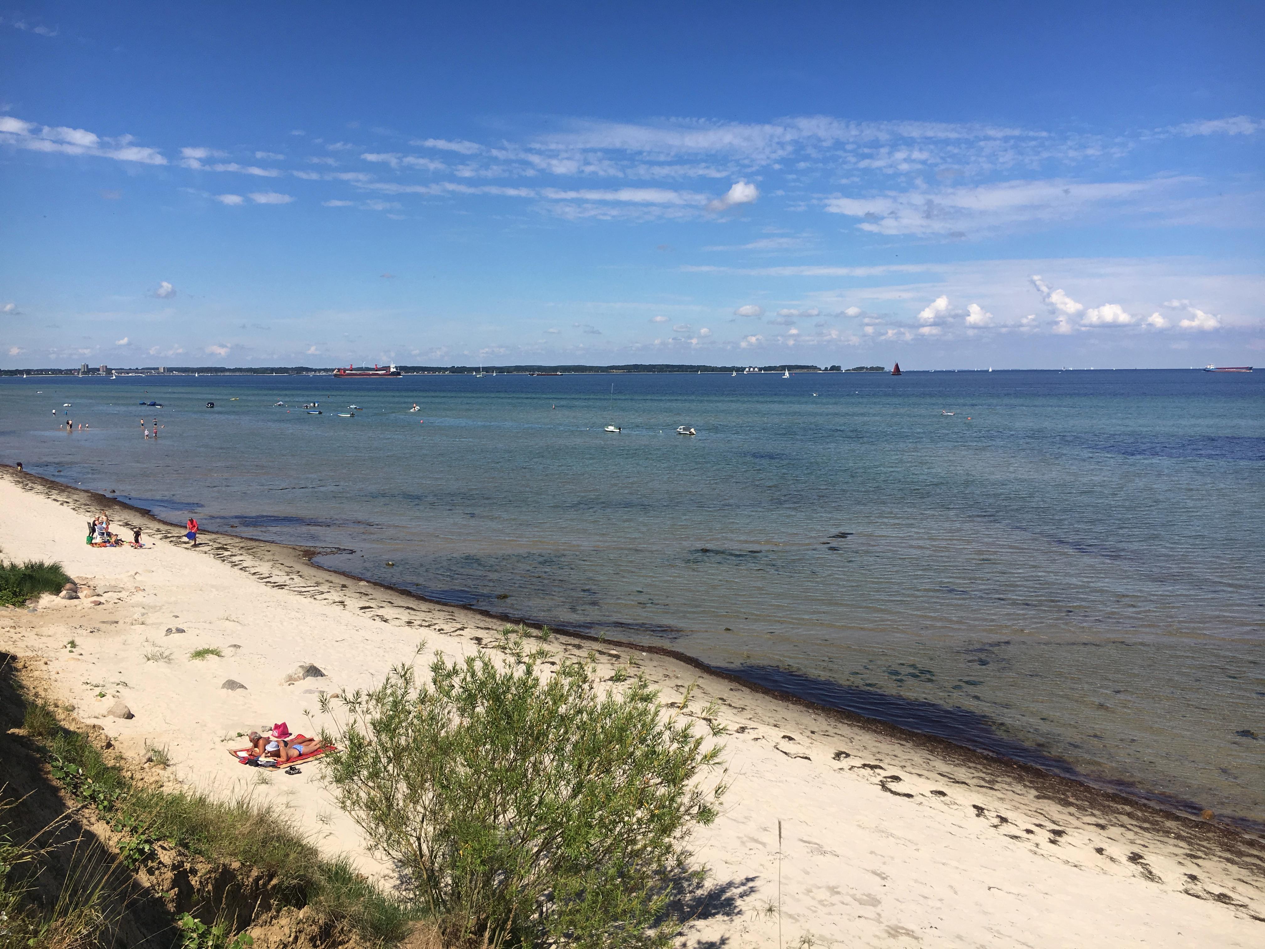 Strand Steilküste